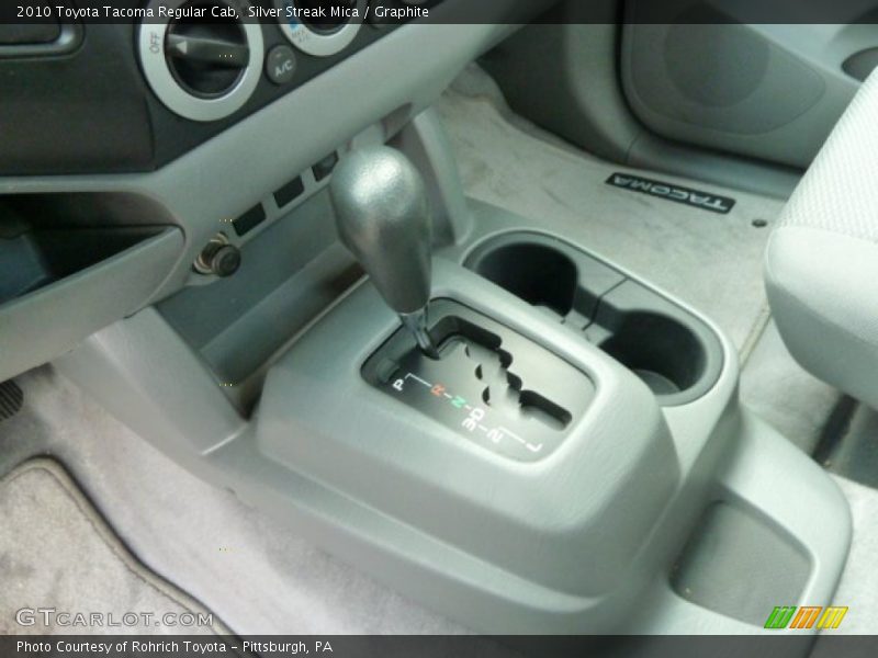 Silver Streak Mica / Graphite 2010 Toyota Tacoma Regular Cab