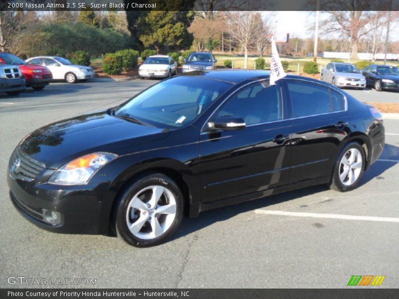 Super Black / Charcoal 2008 Nissan Altima 3.5 SE