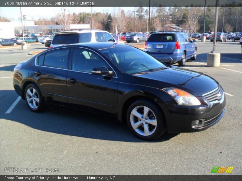 Super Black / Charcoal 2008 Nissan Altima 3.5 SE