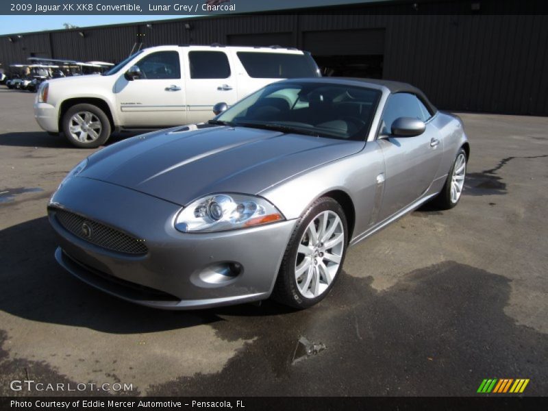 Lunar Grey / Charcoal 2009 Jaguar XK XK8 Convertible