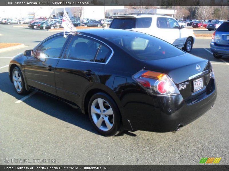 Super Black / Charcoal 2008 Nissan Altima 3.5 SE