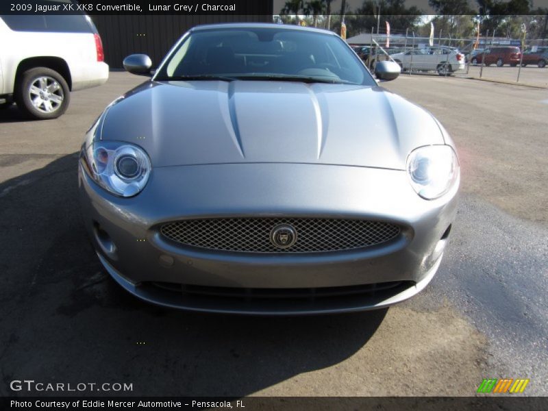 Lunar Grey / Charcoal 2009 Jaguar XK XK8 Convertible