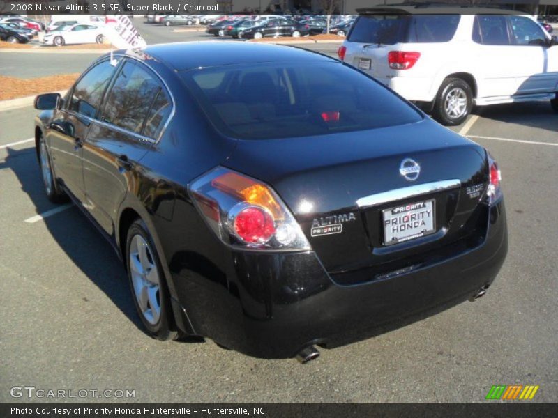 Super Black / Charcoal 2008 Nissan Altima 3.5 SE