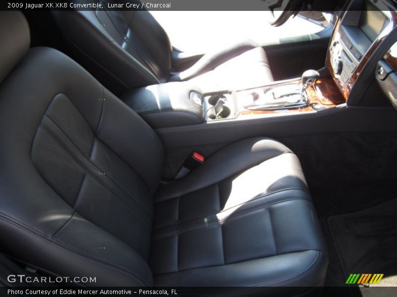 Lunar Grey / Charcoal 2009 Jaguar XK XK8 Convertible