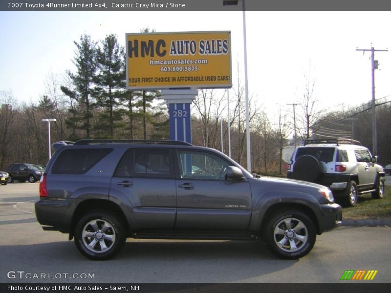 Galactic Gray Mica / Stone 2007 Toyota 4Runner Limited 4x4