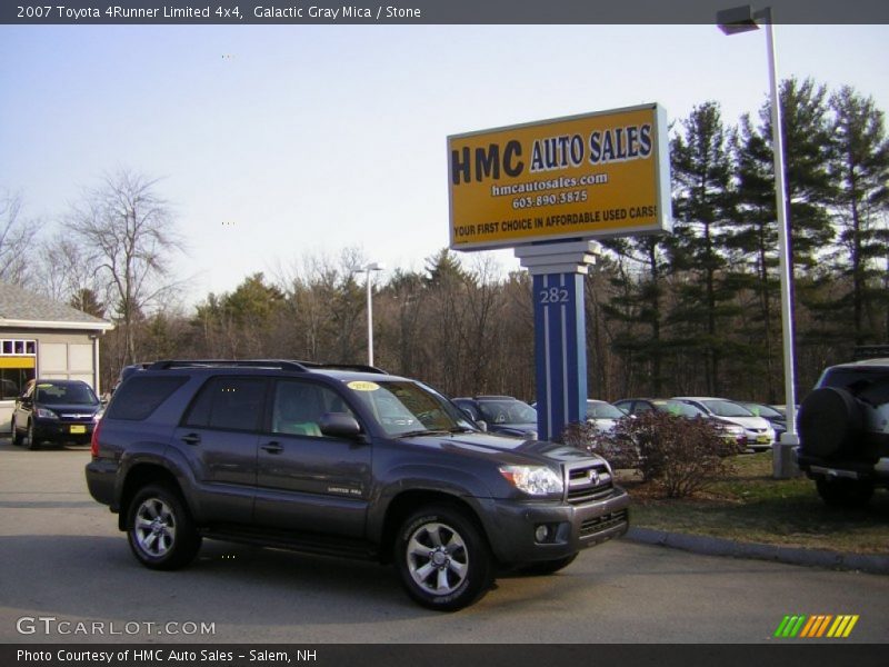 Galactic Gray Mica / Stone 2007 Toyota 4Runner Limited 4x4