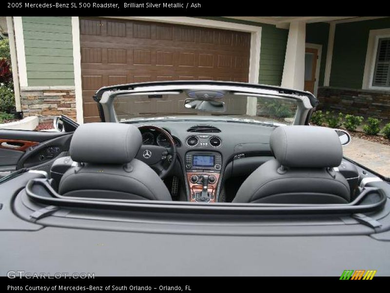 Brilliant Silver Metallic / Ash 2005 Mercedes-Benz SL 500 Roadster