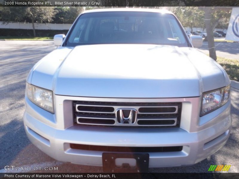 Billet Silver Metallic / Gray 2008 Honda Ridgeline RTL