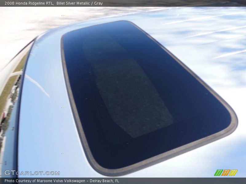 Billet Silver Metallic / Gray 2008 Honda Ridgeline RTL