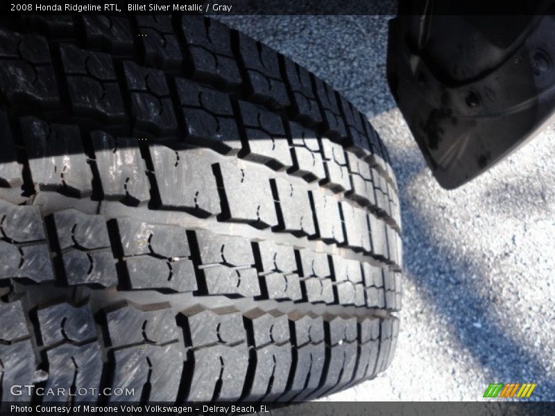 Billet Silver Metallic / Gray 2008 Honda Ridgeline RTL