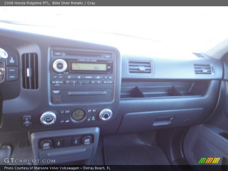 Billet Silver Metallic / Gray 2008 Honda Ridgeline RTL
