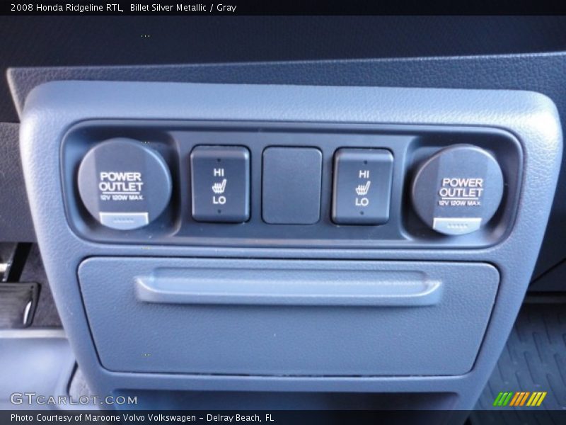 Billet Silver Metallic / Gray 2008 Honda Ridgeline RTL