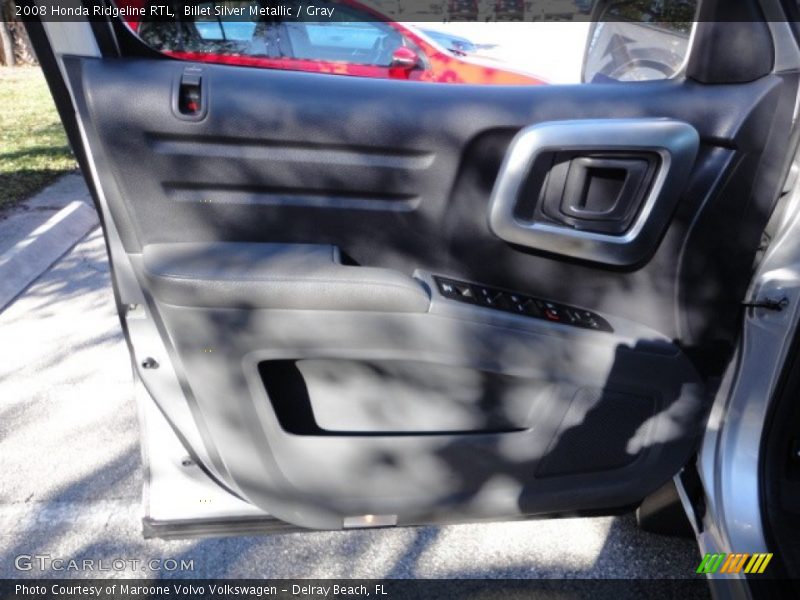Billet Silver Metallic / Gray 2008 Honda Ridgeline RTL