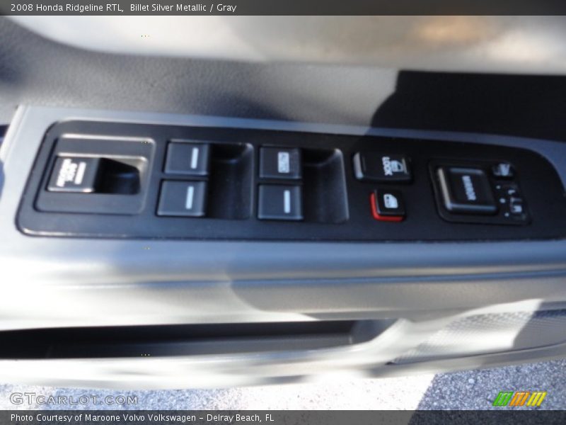 Billet Silver Metallic / Gray 2008 Honda Ridgeline RTL