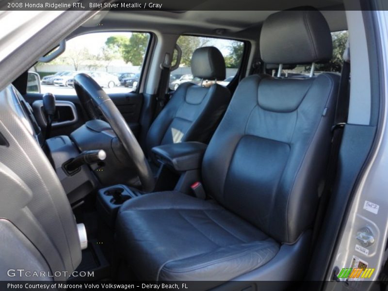Billet Silver Metallic / Gray 2008 Honda Ridgeline RTL