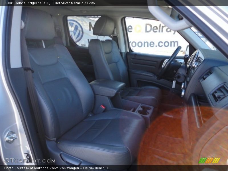Billet Silver Metallic / Gray 2008 Honda Ridgeline RTL