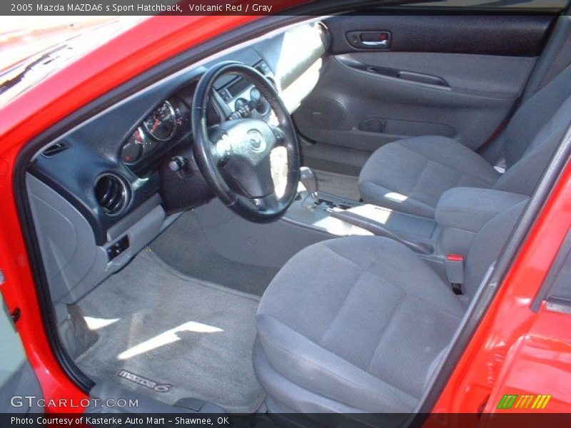  2005 MAZDA6 s Sport Hatchback Gray Interior