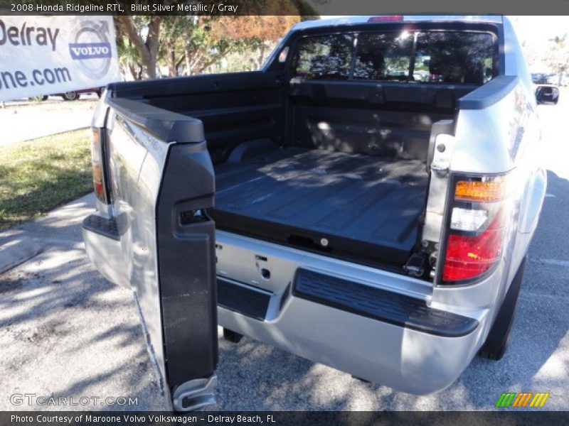 Billet Silver Metallic / Gray 2008 Honda Ridgeline RTL