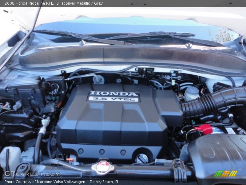 Billet Silver Metallic / Gray 2008 Honda Ridgeline RTL