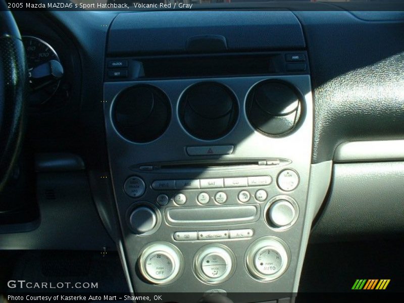 Volcanic Red / Gray 2005 Mazda MAZDA6 s Sport Hatchback
