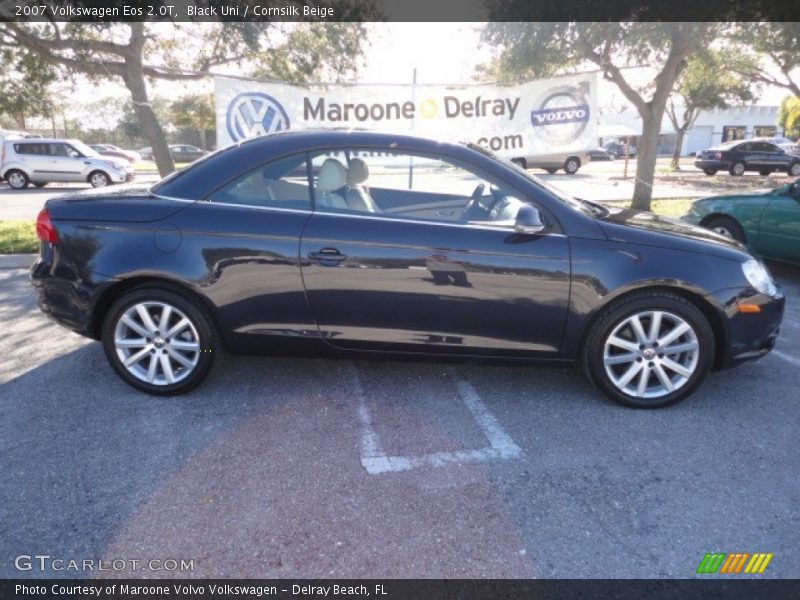 Black Uni / Cornsilk Beige 2007 Volkswagen Eos 2.0T