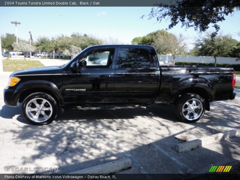 Black / Oak 2004 Toyota Tundra Limited Double Cab