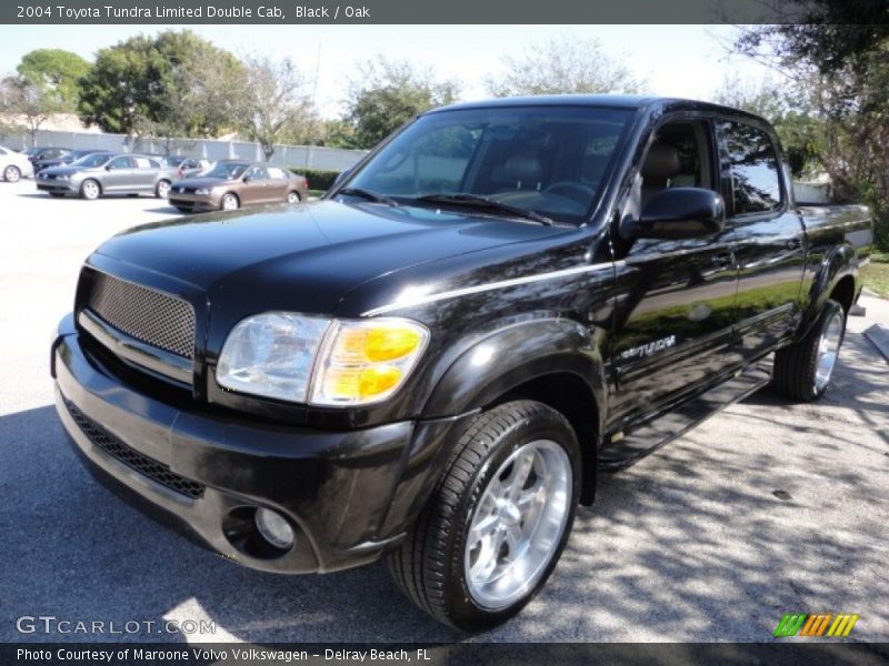 Black / Oak 2004 Toyota Tundra Limited Double Cab
