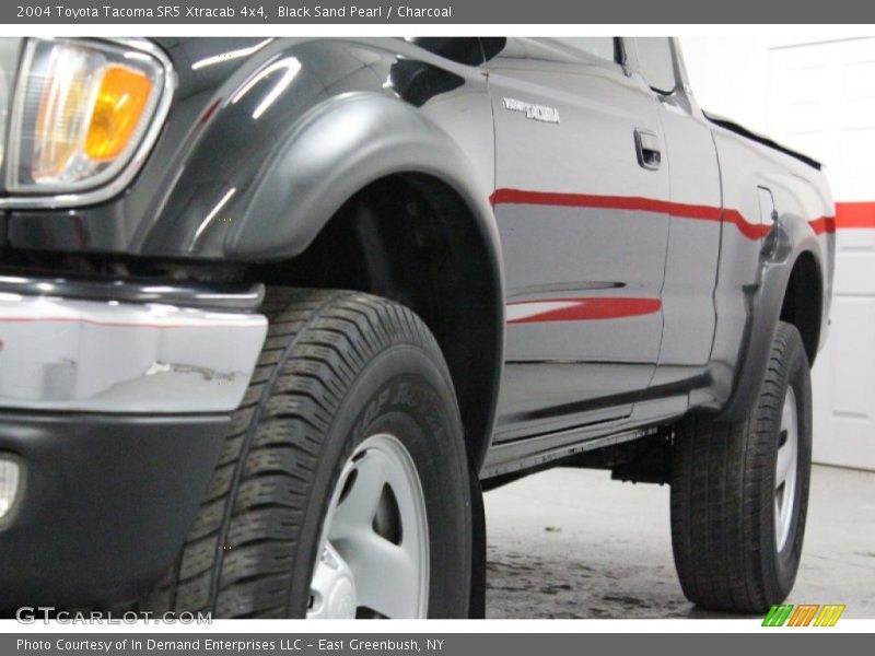 Black Sand Pearl / Charcoal 2004 Toyota Tacoma SR5 Xtracab 4x4