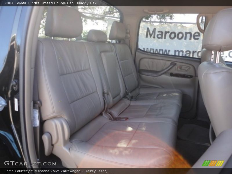 Black / Oak 2004 Toyota Tundra Limited Double Cab