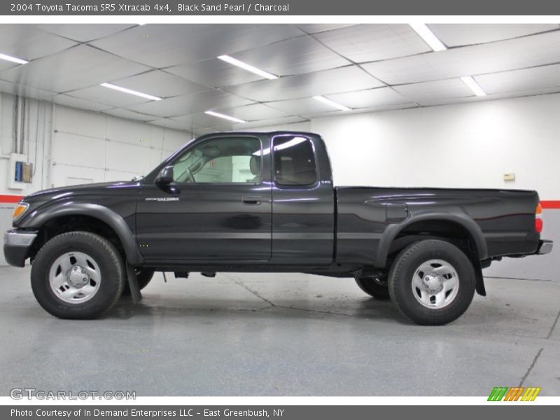 Black Sand Pearl / Charcoal 2004 Toyota Tacoma SR5 Xtracab 4x4