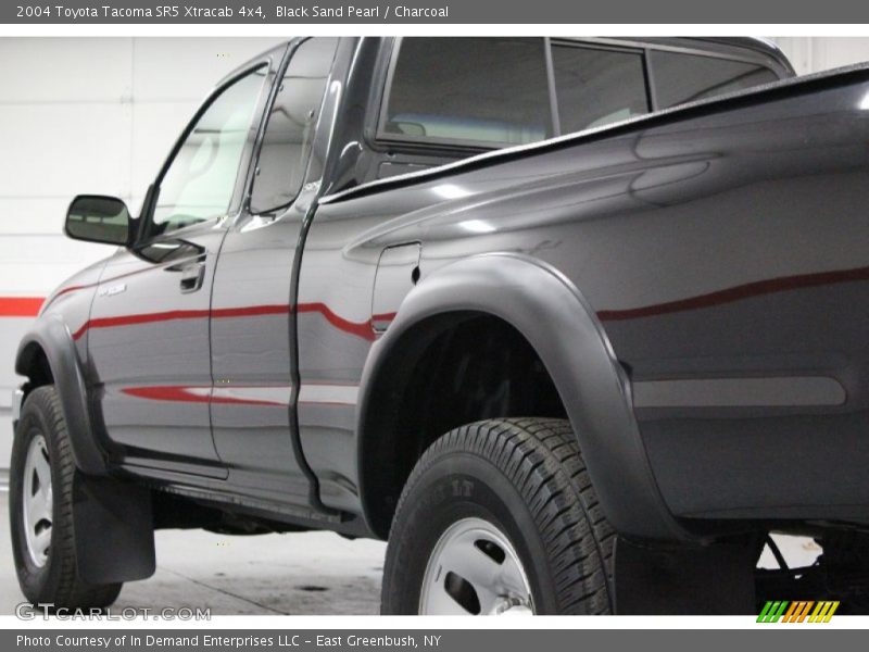 Black Sand Pearl / Charcoal 2004 Toyota Tacoma SR5 Xtracab 4x4