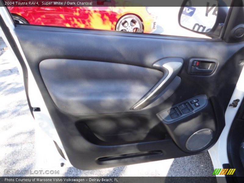 Super White / Dark Charcoal 2004 Toyota RAV4
