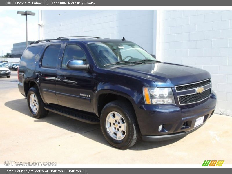 Dark Blue Metallic / Ebony 2008 Chevrolet Tahoe LT