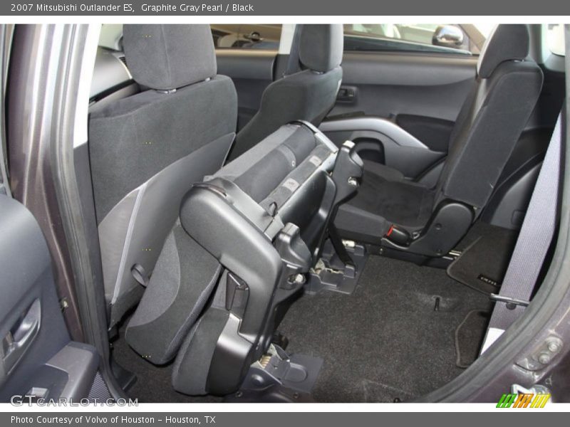 Graphite Gray Pearl / Black 2007 Mitsubishi Outlander ES