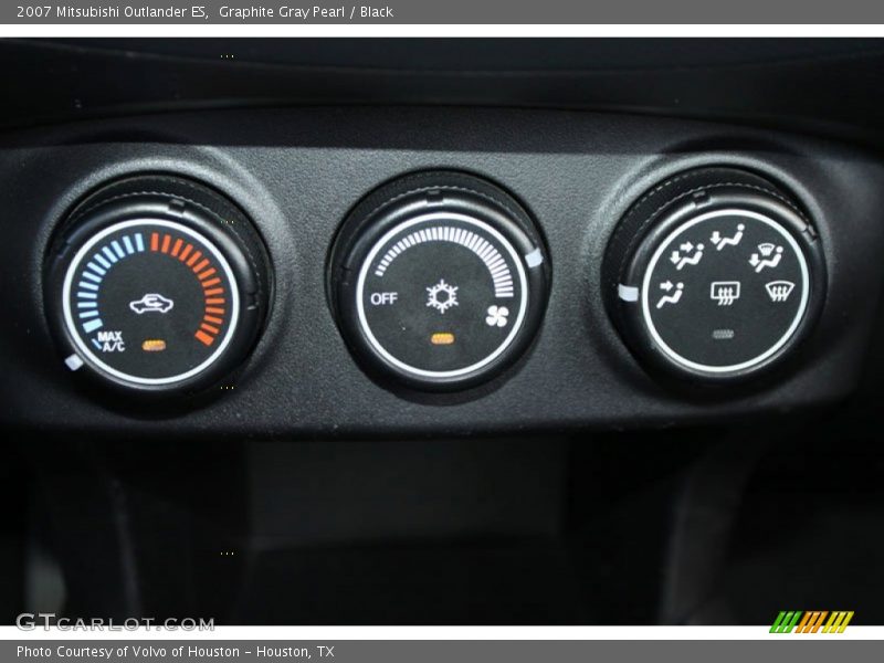 Controls of 2007 Outlander ES