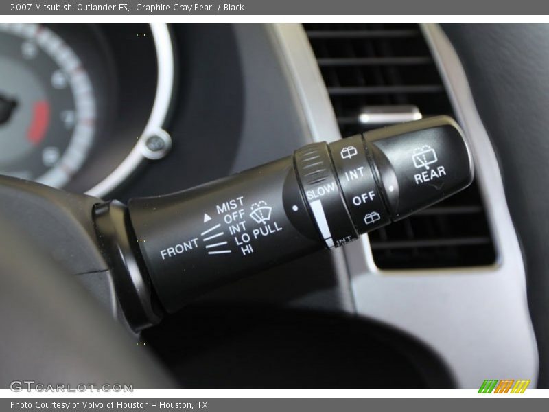 Controls of 2007 Outlander ES