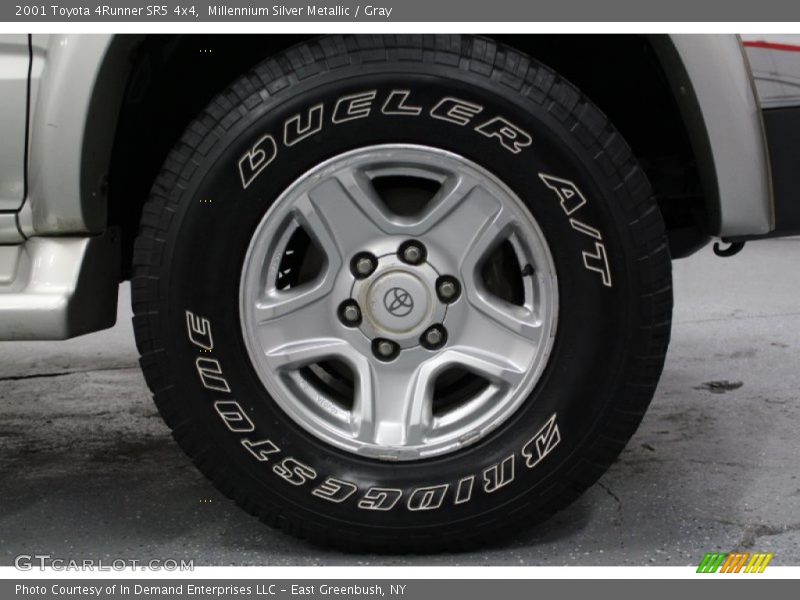Millennium Silver Metallic / Gray 2001 Toyota 4Runner SR5 4x4