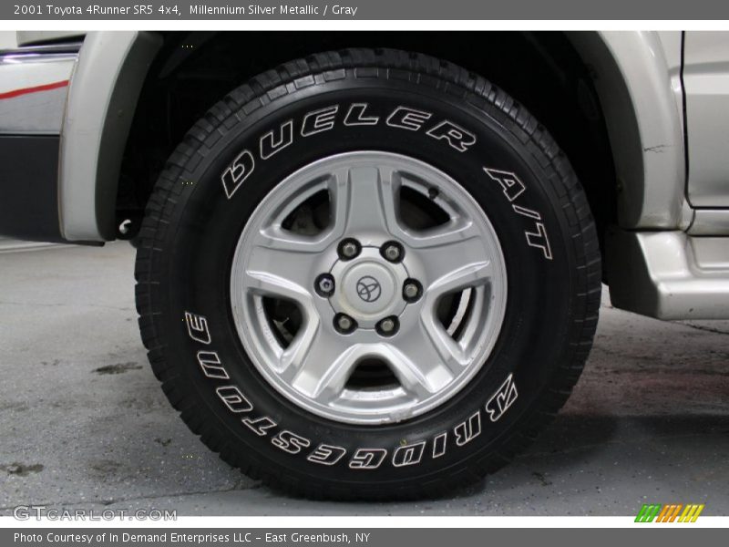 Millennium Silver Metallic / Gray 2001 Toyota 4Runner SR5 4x4