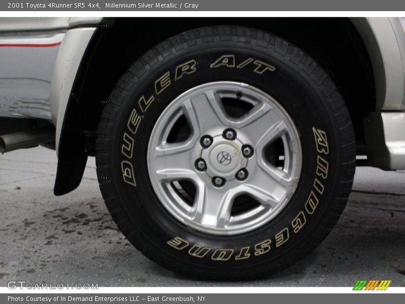 Millennium Silver Metallic / Gray 2001 Toyota 4Runner SR5 4x4
