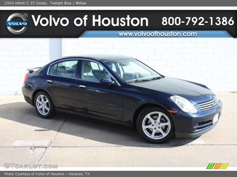 Twilight Blue / Willow 2004 Infiniti G 35 Sedan