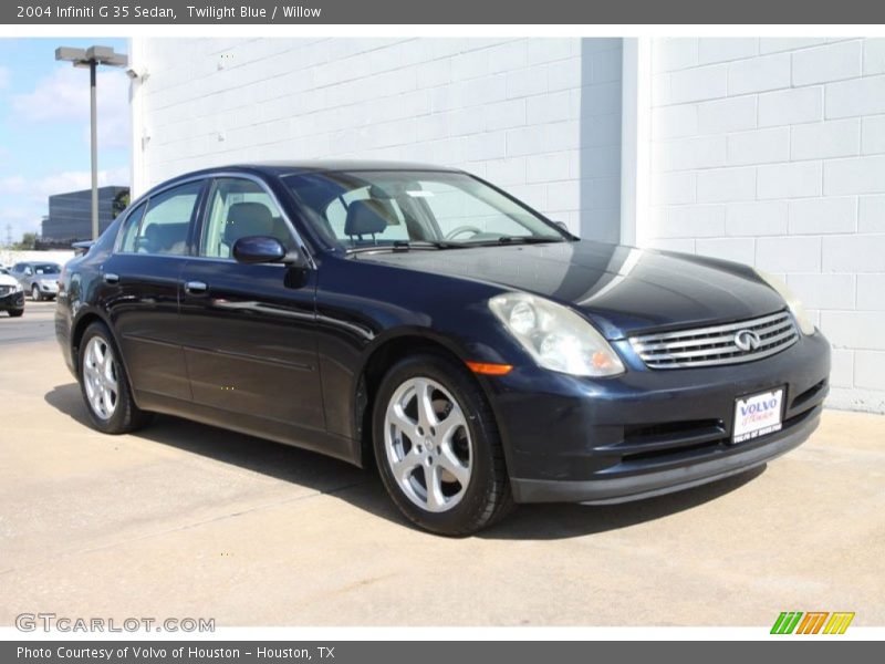 Twilight Blue / Willow 2004 Infiniti G 35 Sedan