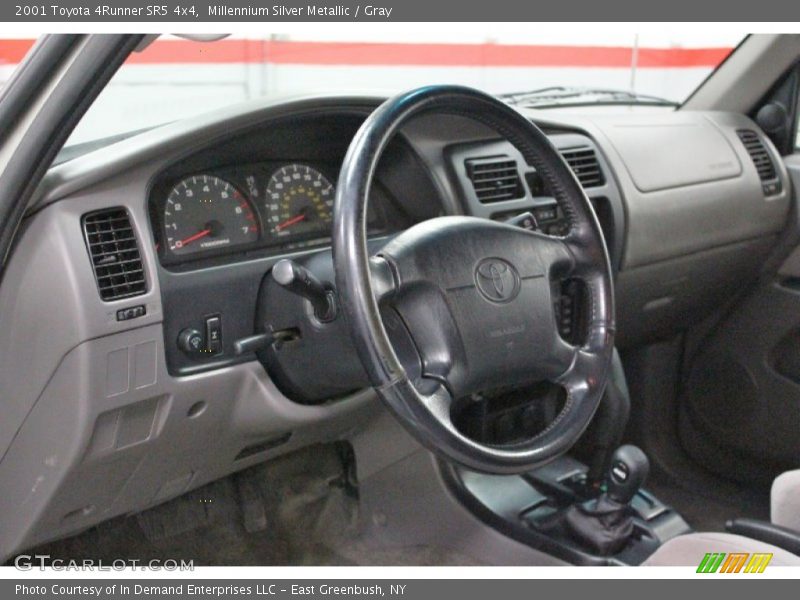 Millennium Silver Metallic / Gray 2001 Toyota 4Runner SR5 4x4