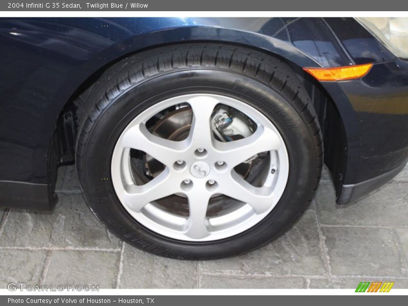 Twilight Blue / Willow 2004 Infiniti G 35 Sedan