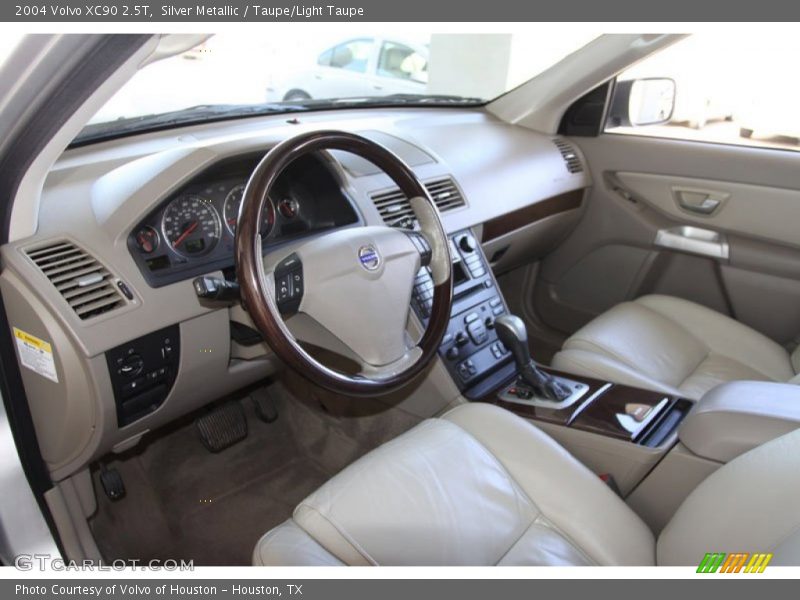  2004 XC90 2.5T Taupe/Light Taupe Interior