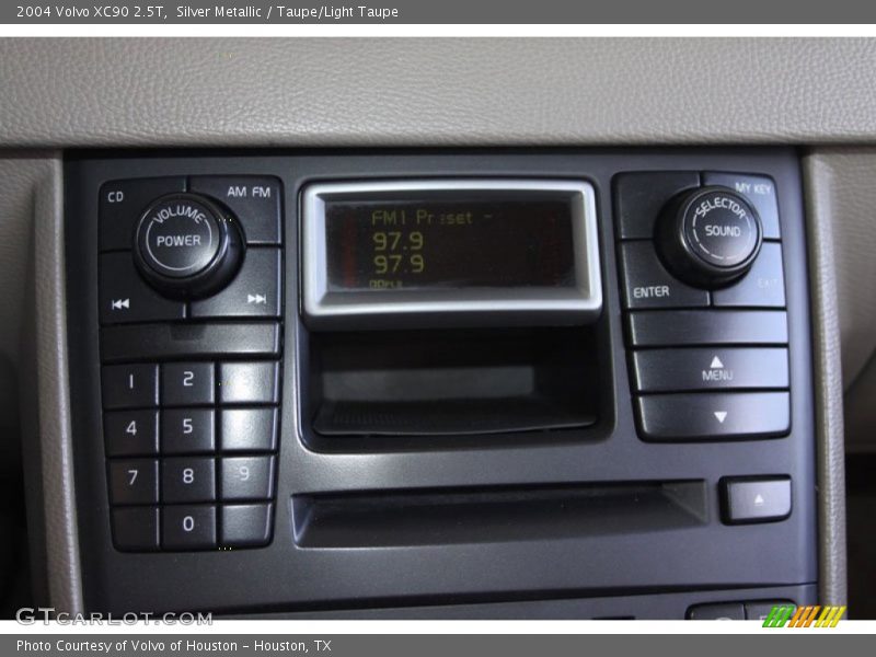 Controls of 2004 XC90 2.5T