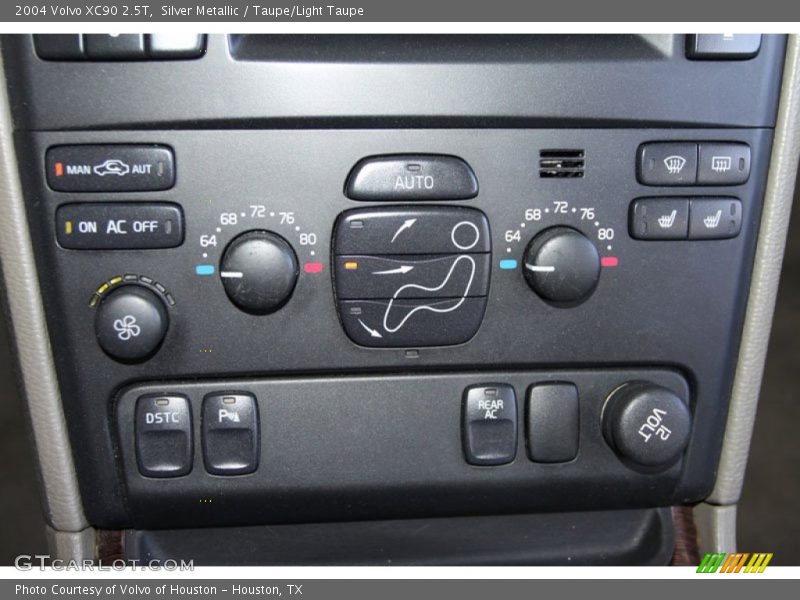 Controls of 2004 XC90 2.5T