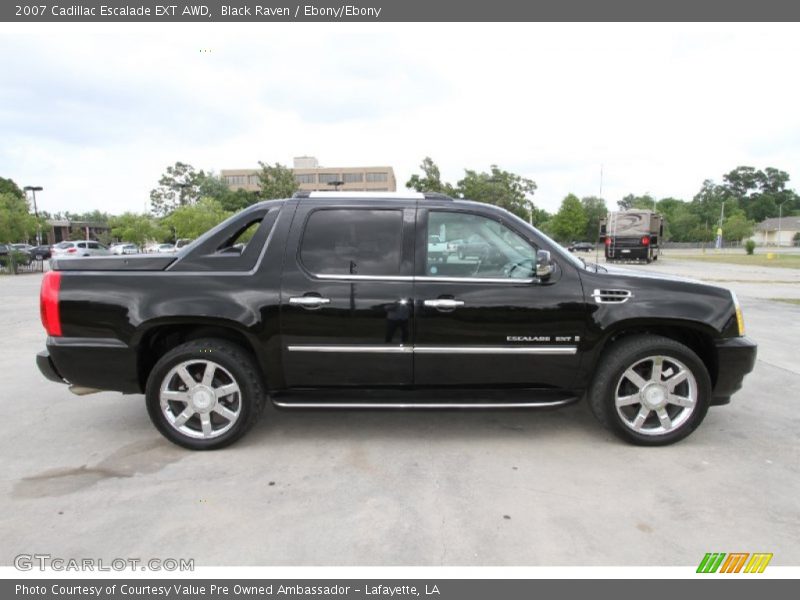 Black Raven / Ebony/Ebony 2007 Cadillac Escalade EXT AWD