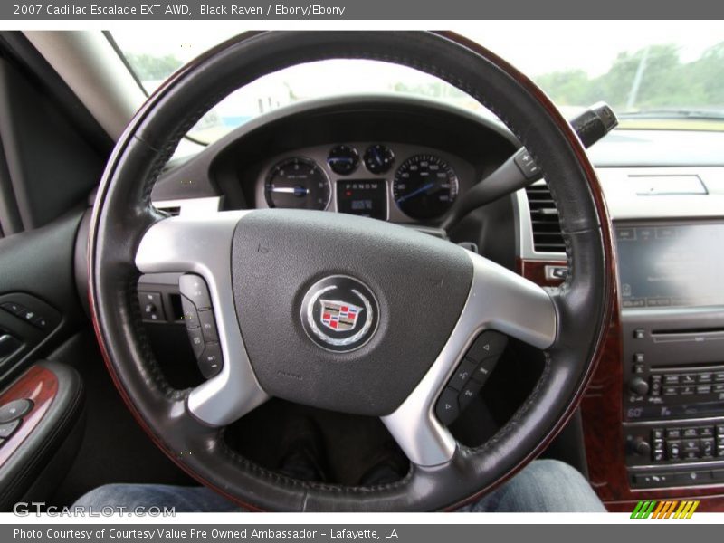 Black Raven / Ebony/Ebony 2007 Cadillac Escalade EXT AWD