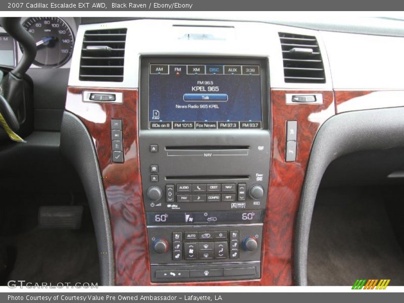 Black Raven / Ebony/Ebony 2007 Cadillac Escalade EXT AWD