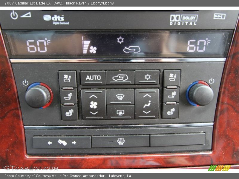 Black Raven / Ebony/Ebony 2007 Cadillac Escalade EXT AWD